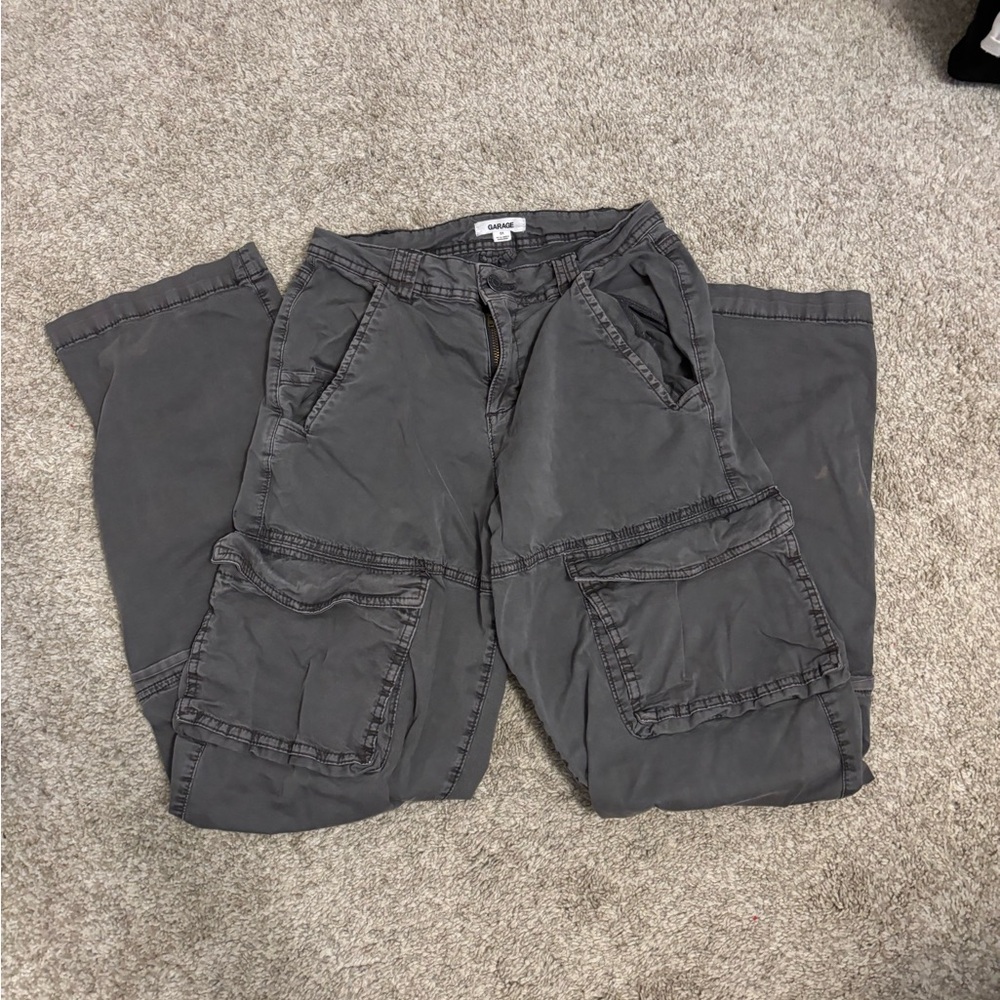 Garage Women's Gray Cargo Pants
